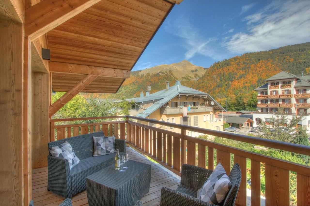 Les Bailicimes Lägenhet Morzine Exteriör bild