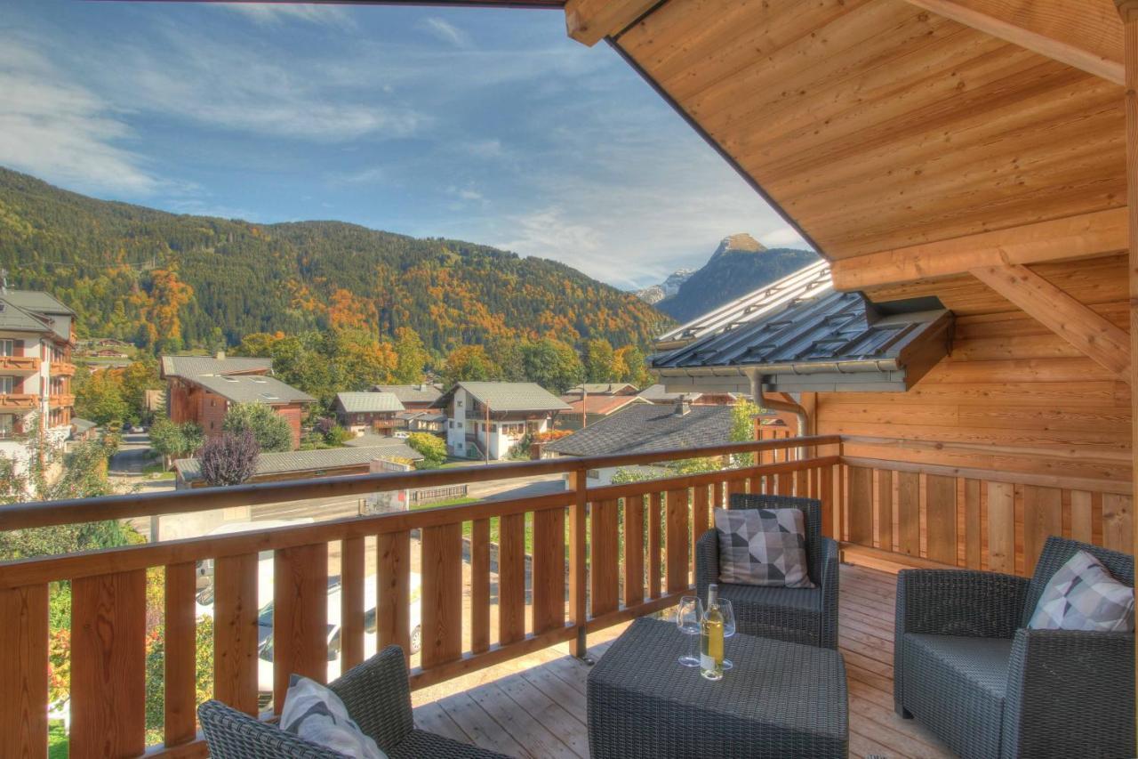 Les Bailicimes Lägenhet Morzine Exteriör bild